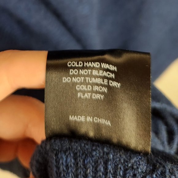 Just Female Wool Mohair Oversized Ribbed Tunic Blouse Top M/L - Picture 7 of 7